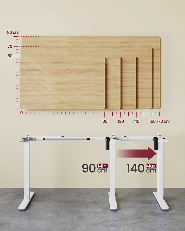 Kaya skrivebord - Hvid