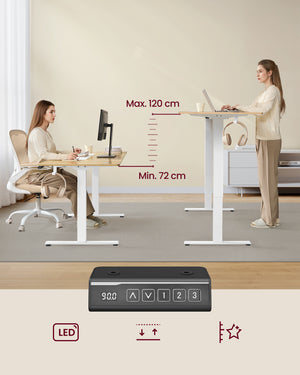 Kaya skrivebord - Hvid