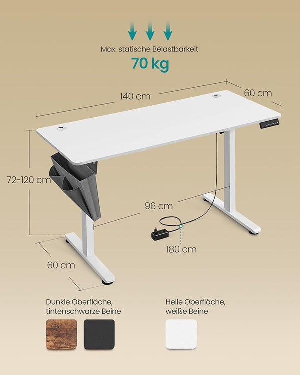 Aino skrivebord - Hvid