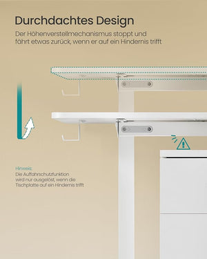 Aino skrivebord - Hvid
