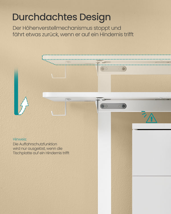 Sanna skrivebord - Hvid