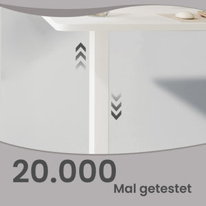 Juna skrivebord - Hvid