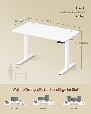Thea skrivebord - Hvid