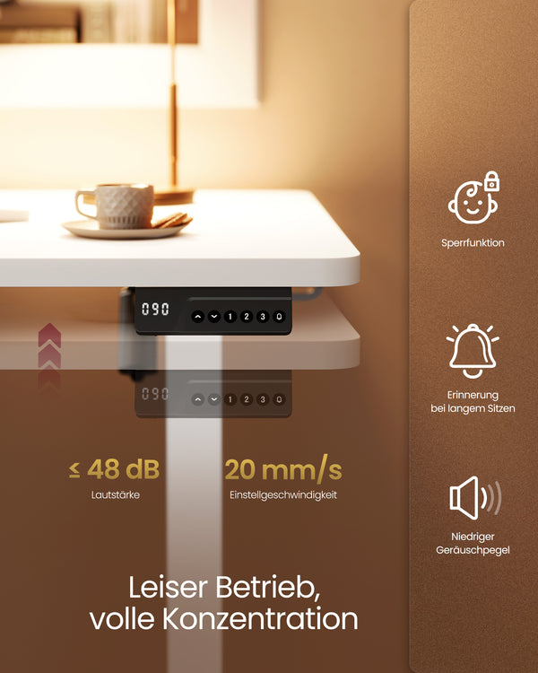 Liva skrivebord - Hvid