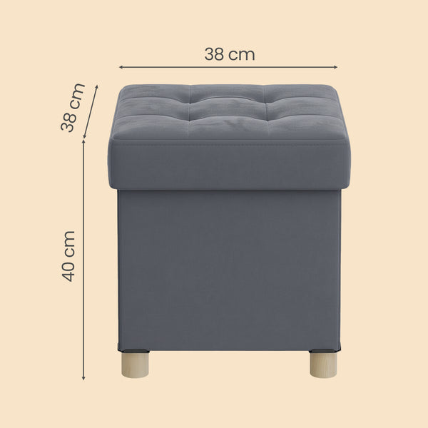 Alexandra puf med opbevaring