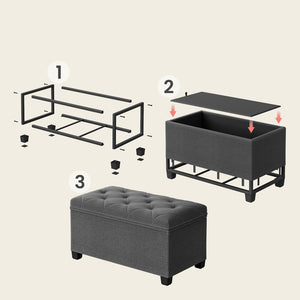 Kristian opbevaringsbænk