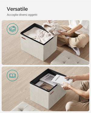 Sofia puf med opbevaring