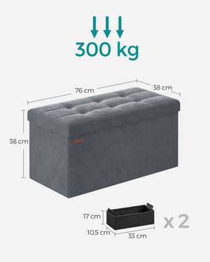 London opbevaringsbænk