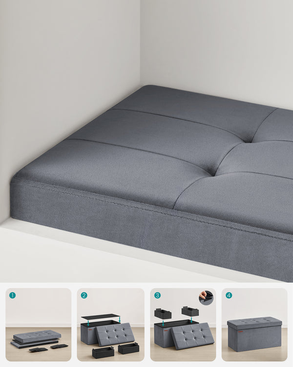 London opbevaringsbænk