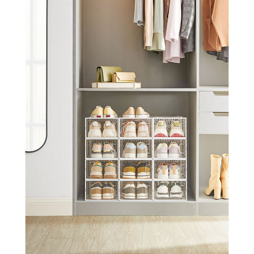 Sofia skoæsker |12 stk. - Hvid