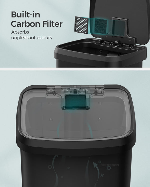 Rio skraldespand | 68 L - Sort