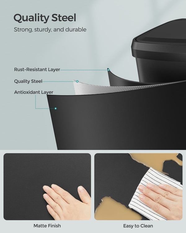 Rio skraldespand | 68 L - Sort