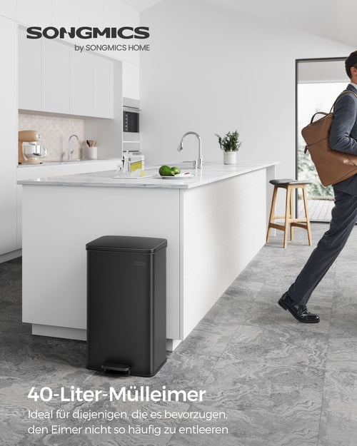 Nicolas skraldespand | 40 L - Sort