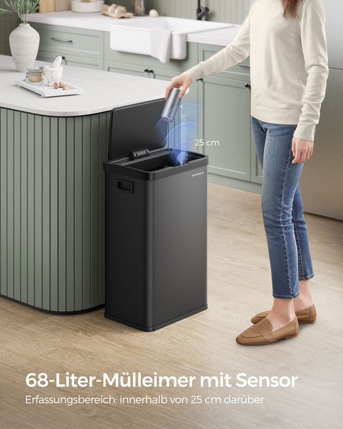 Johan skraldespand | 68 L - Sort