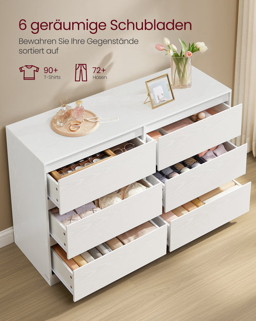 Thea kommode - Hvid