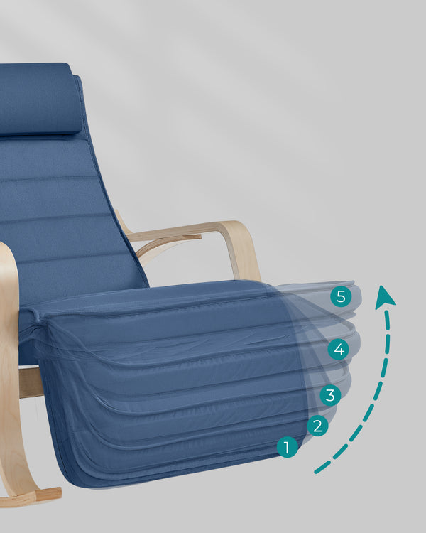 Caroline gyngestol - Blå