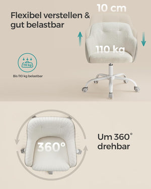 Clara kontorstol - Beige