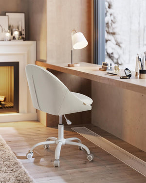 Venedig kontorstol - Beige/hvid