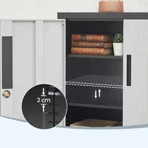 Holger arkivskab - Sort