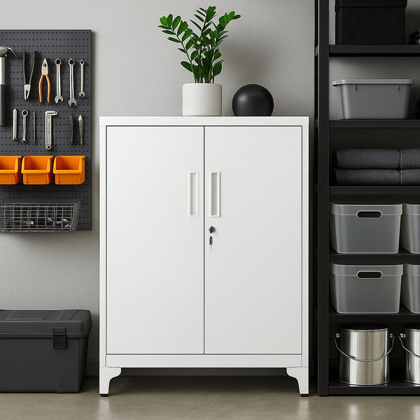 Holger arkivskab - Hvid