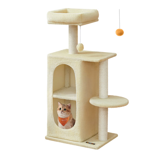 Loulou kradsetræ - Hvid