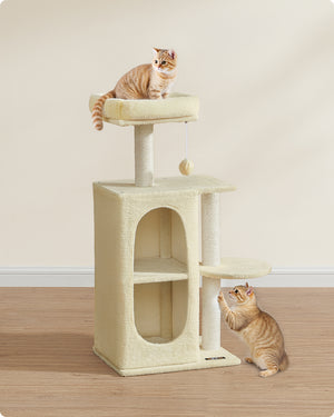 Loulou kradsetræ - Hvid