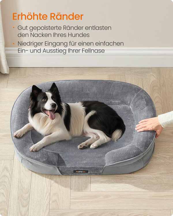 Liva hundeseng - Lysegrå