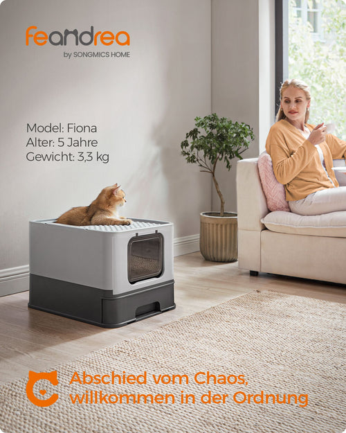 Anna kattebakke - Grå