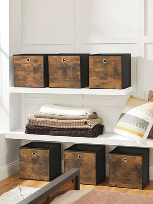 Liverpool multifunktionelle opbevaringsbokse | 6 stk.