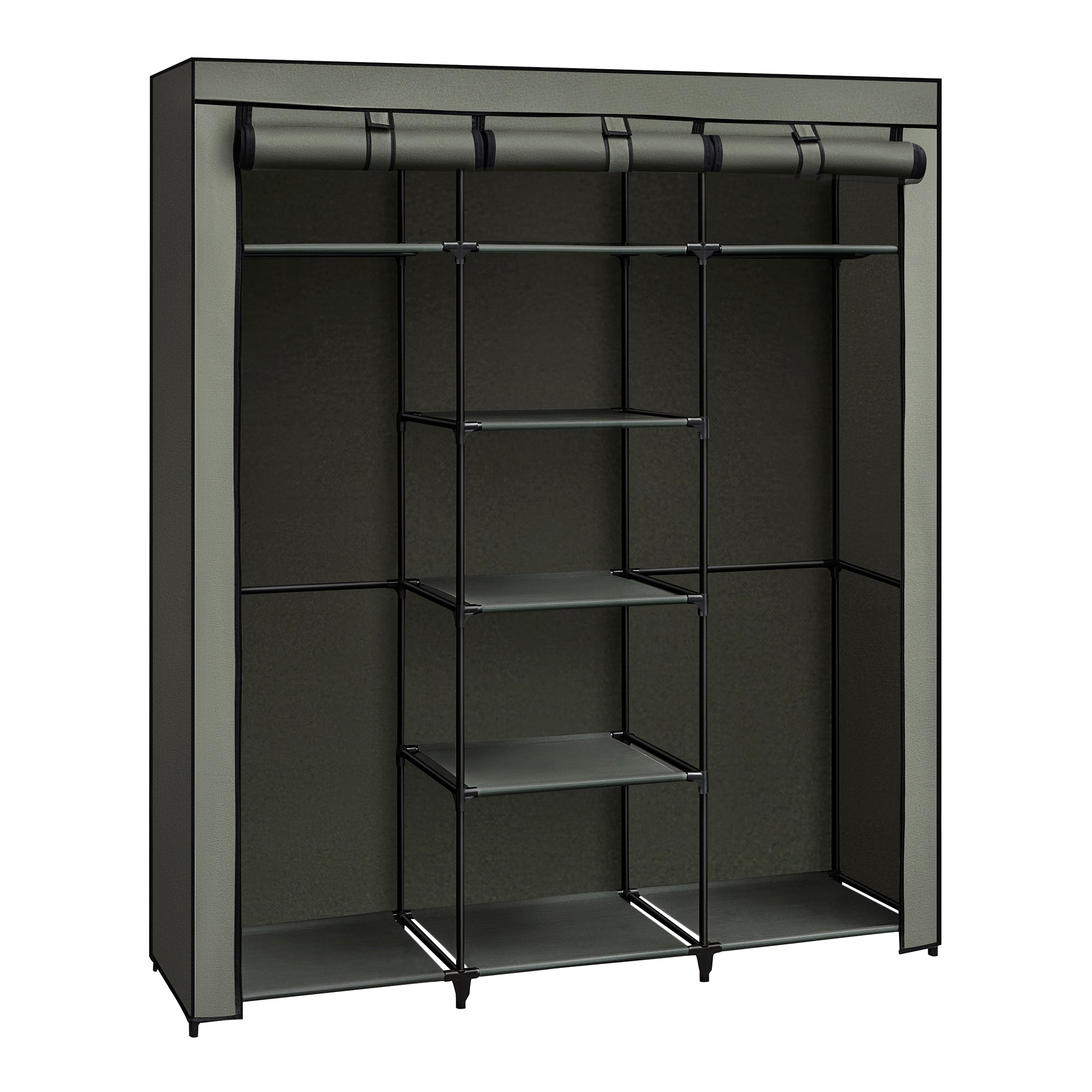 Victor klæde- og garderobeskab - Grå