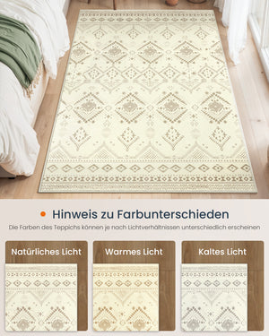 Jonathan tæppe - Hvid