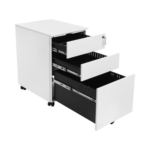 Phillip arkivskab - Hvid