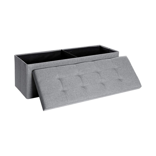 David opbevaringsbænk - Lysegrå