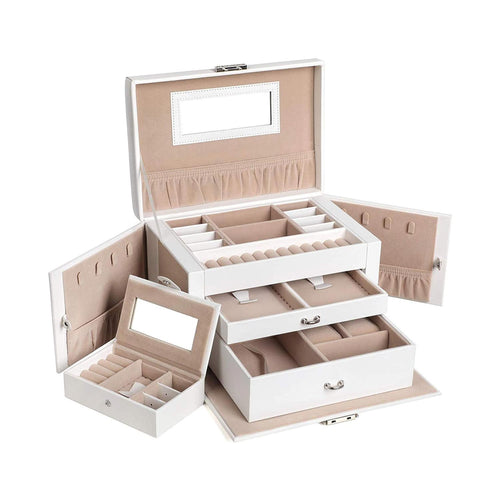 Emilie smykkeskrin - Hvid