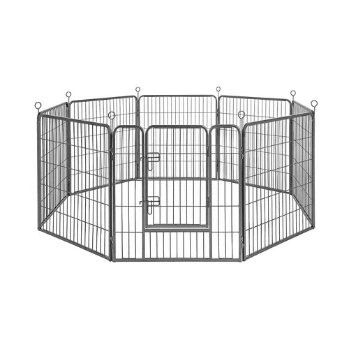 Leon kæledyrsindhegning - Grå