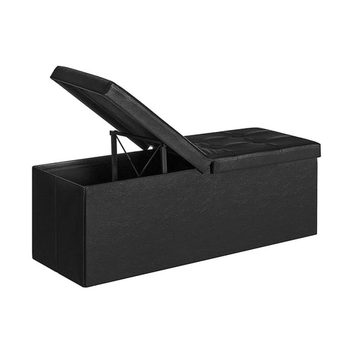 Luis opbevaringsbænk - Sort