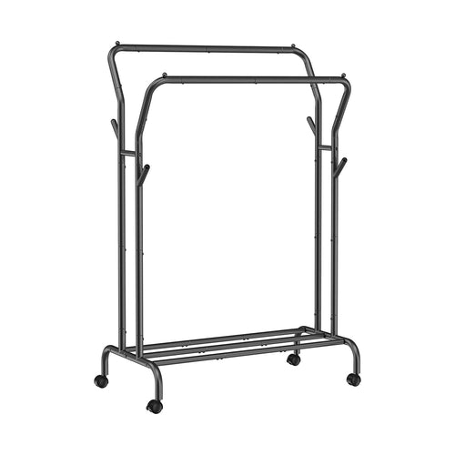 Signe tøjstativ på hjul - Sort