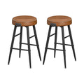 Amara barstole | 2 stk. - Brun