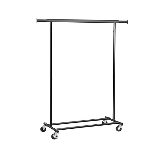 Josephine tøjstativ på hjul - Sort