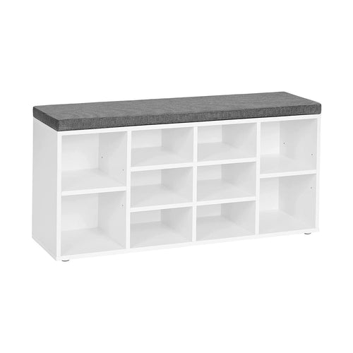 Adriana skobænk - Hvid