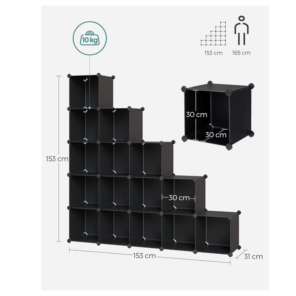 Arianna opbevaringskasser/skoæsker - 15 stk.