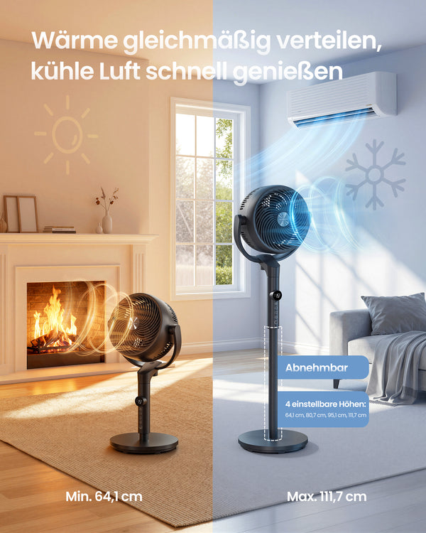 Elin ventilator - Sort