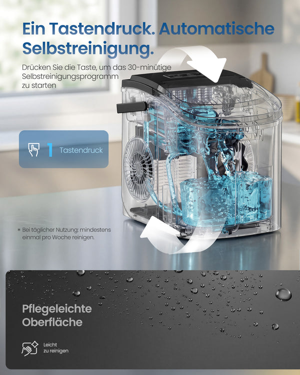 Elin isterningemaskine - Sort