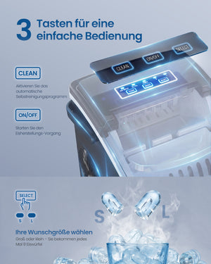 Elin isterningemaskine - Sort