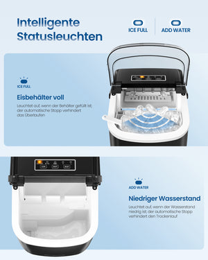 Elin isterningemaskine - Sort