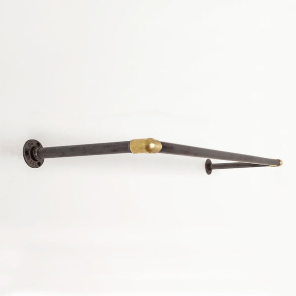 RAW58 Sara bøjlestang til væg sort Ophæng RAW58