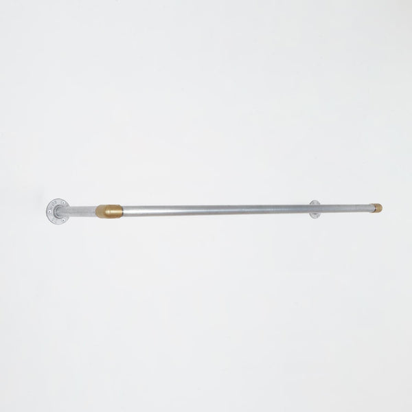 Bøjlestang SARA sølv med messing RAW58 Bøjlestænger RAW58