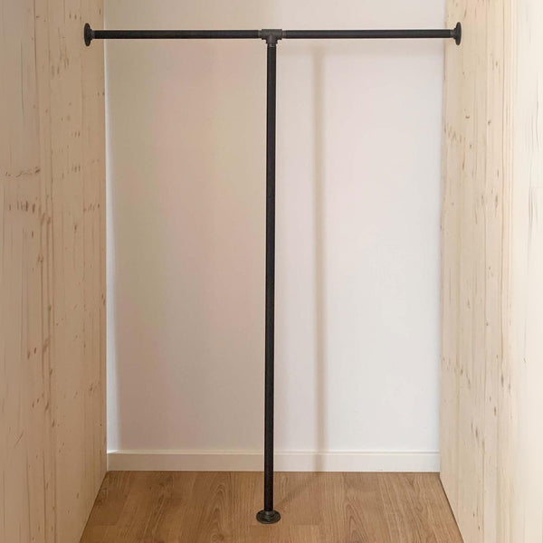 Bøjlestang ANDREA sort Ophæng RAW58 0-50 cm Sort