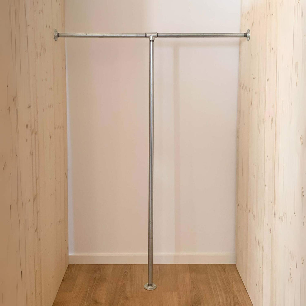 Bøjlestang ANDREA sølv - bestil på specialmål RAW58 Bøjlestænger - på specialmål RAW58 - bestil på specialmål