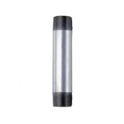 Galvaniseret nippelrør - i flere længder 3/4" RAW58 Rør og fittings 3/4 RAW58 